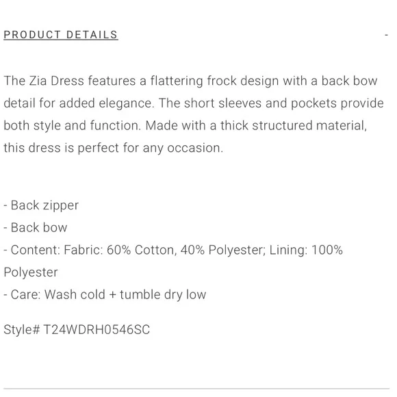 Few Moda “Zia” Dress - Picture 10 of 15